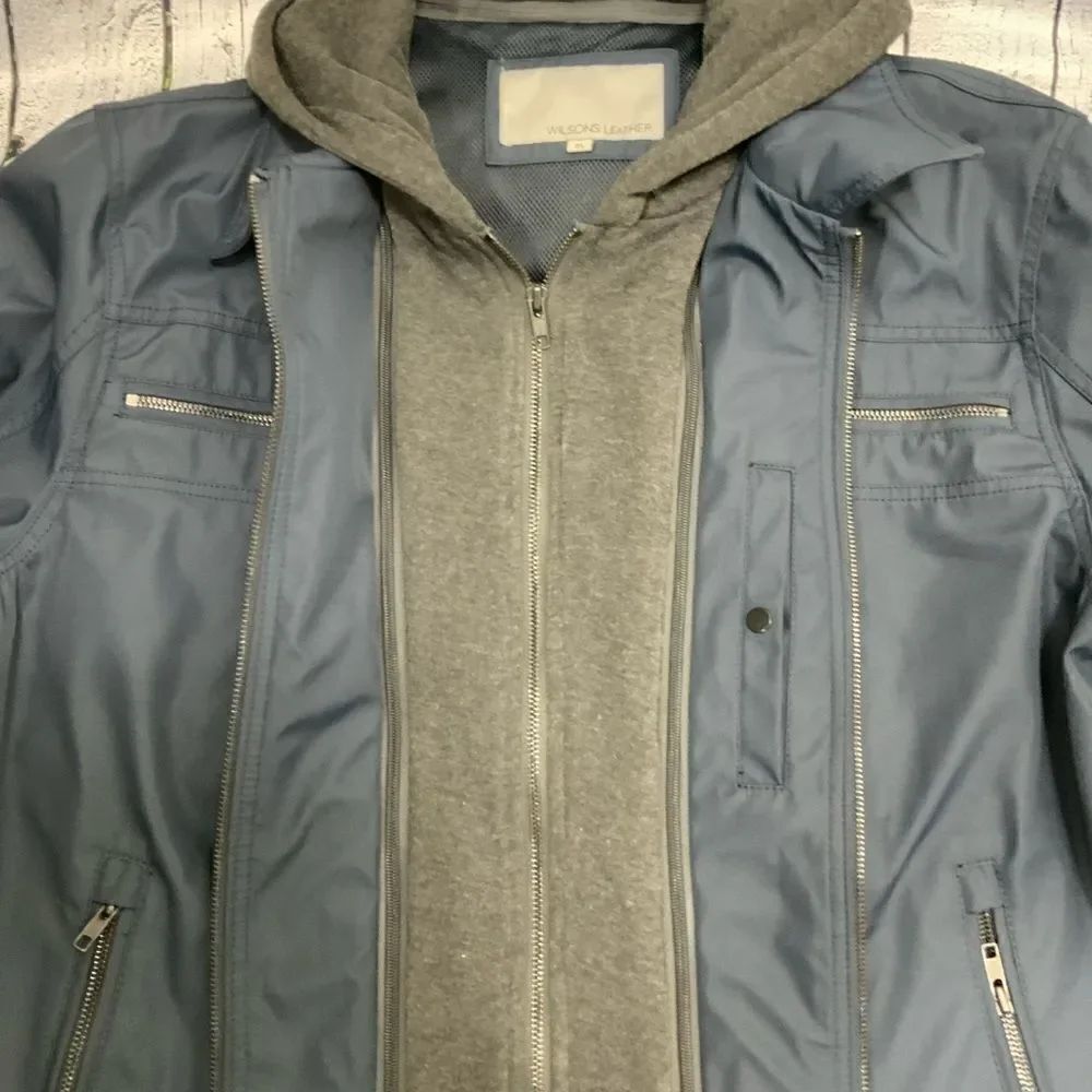 WILSON LEATHER mens Soft Shell jacket - Picture 7 of 8